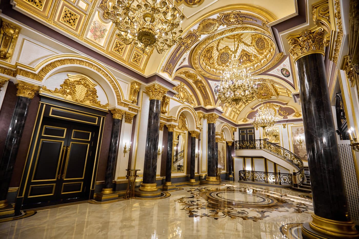 Golden palace interior