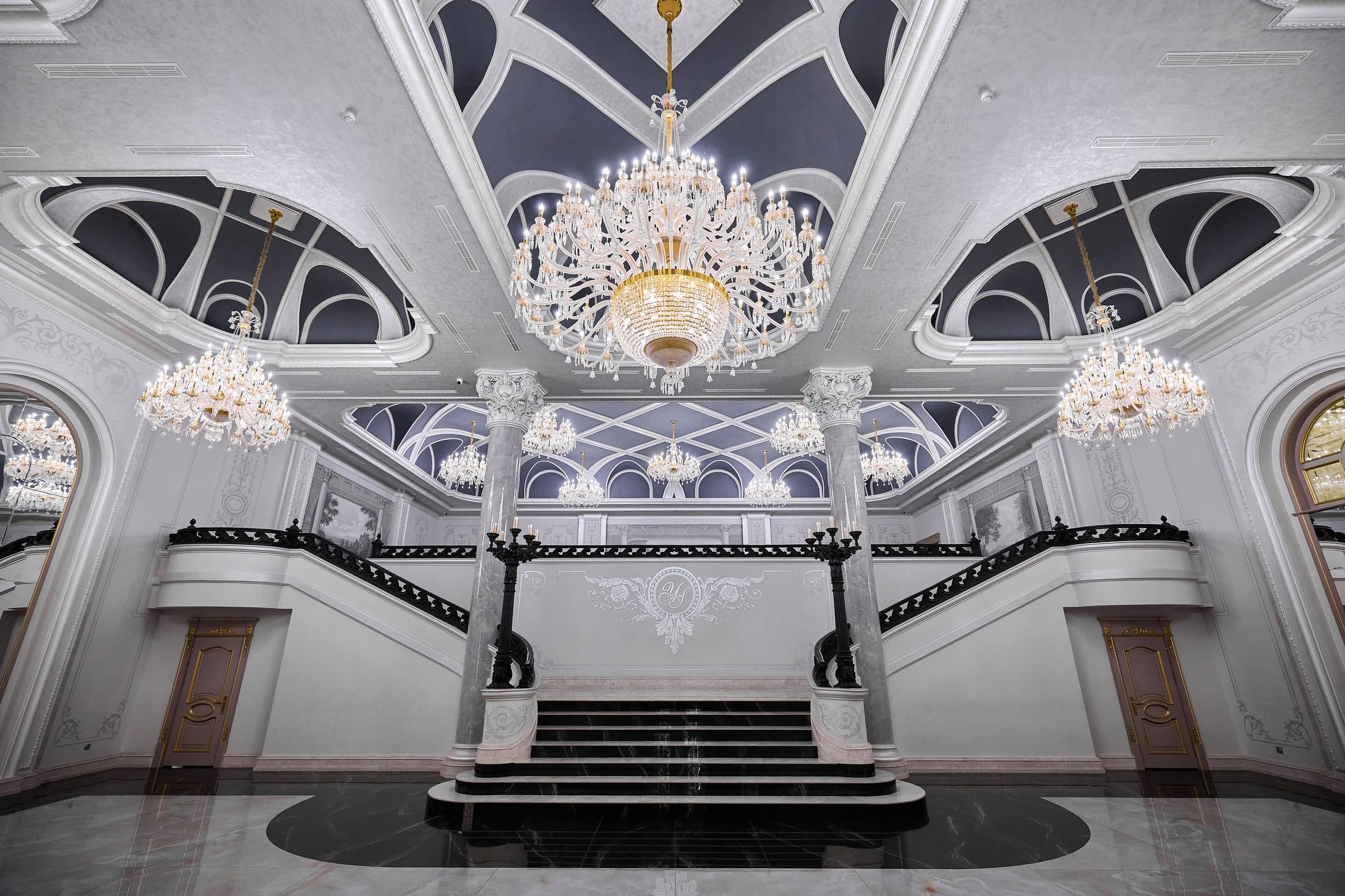 Interior of the grand hall at Yakkasaroy Palace